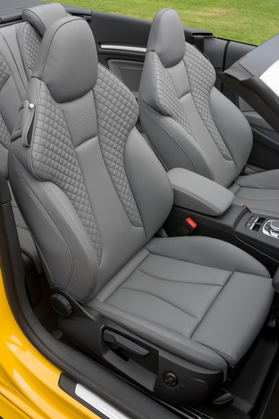 Интерьер Audi A3 Cabriolet 1.4 TFSI S-Line (8V) 2016 года  (UK) (фото 9 из 16)